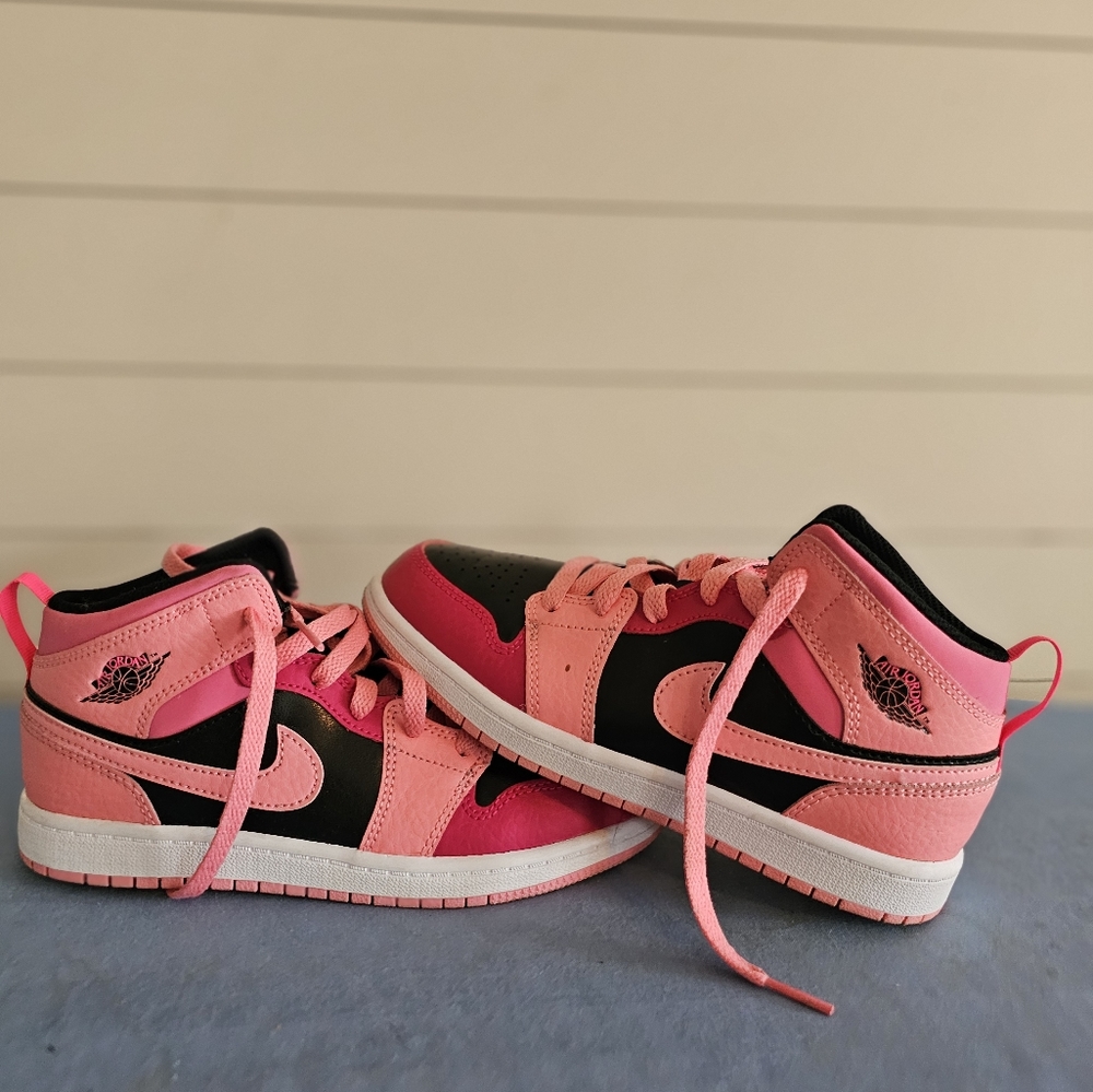 Girls Jordan's Hot Pink